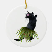 Hula Cat Ornament (Vorne)
