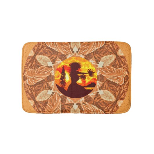 Hula Dancer Badematte (Vorderseite)
