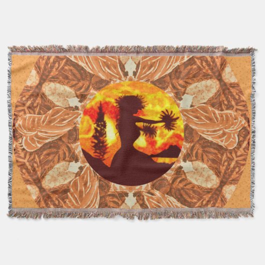 Hula Dancer Decke (Vorderseite)