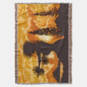 Hula Dancer Decke (Vorderseite Vertikal)