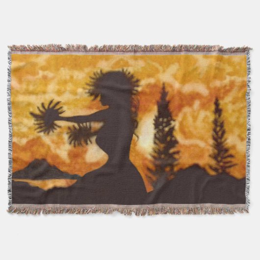 Hula Dancer Decke (Vorderseite)