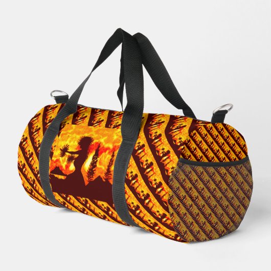 Hula Dancer  Duffle Bag (Rechte Ecke)