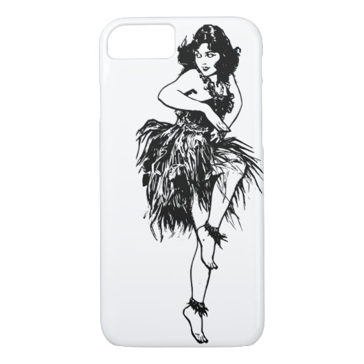 Hula Dancer iPhone 7/8 Phone Case (Rückseite)