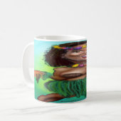 Hula Dancer Kaffeetasse (Vorderseite Links)
