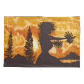 Hula Dancer Kissenbezug (Rückseite-Links)