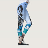 Hula Dancer Original Art Workout Leggings (Rechts)