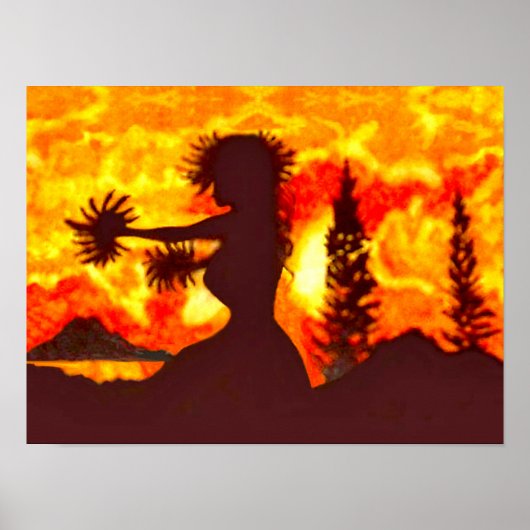 Hula Dancer Poster (Vorne)