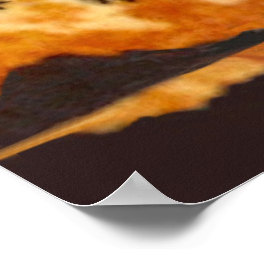 Hula Dancer  Poster (Ecke)