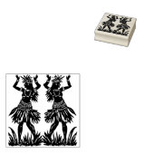 Hula Dancer Rubber Briefmarke Gummistempel (Stempel)
