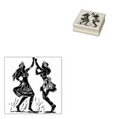 Hula Dancer Rubber Briefmarke Gummistempel (Stempel)