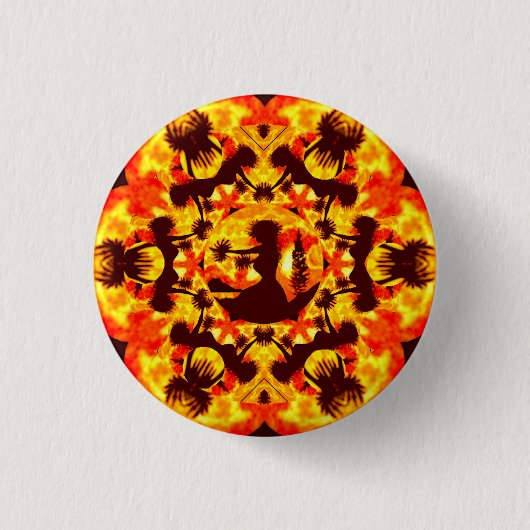 Hula Dancers Button (Vorderseite)