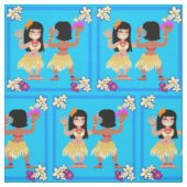 Hula Dancers drucken auf Stoff (Muster)