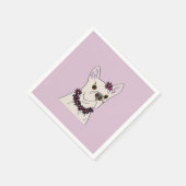 Hula dog serviette (Ecke)