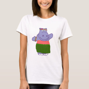 Hula Flusspferd-Shirt T-Shirt
