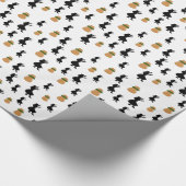 Hula Geschenk-Packpapier Hula Geschenkpapier (Ecke)