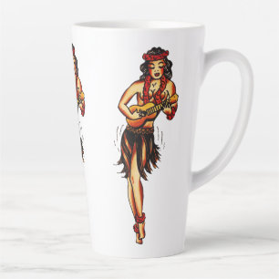 Hula girl - Hawaii Milchtasse