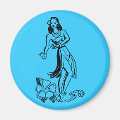 Hula Girl Magnet (Vorne)