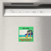 Hula Girl Magnet (In Situ (Geschirrspüler))