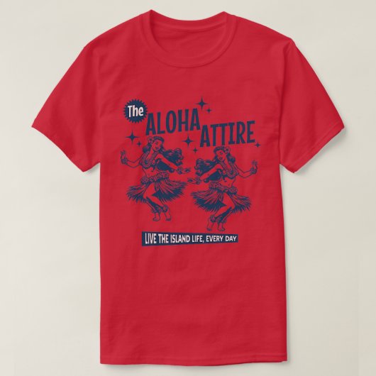 Hula Girl TShirt (Design vorne)