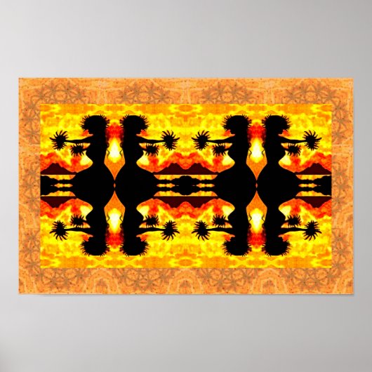 Hula Girls Print, Value Poster Paper (Matte) (Vorne)