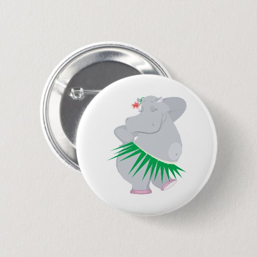 Hula hippo button (Vorne & Hinten)