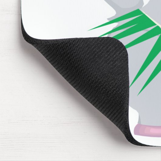 Hula hippo mousepad (Ecke)