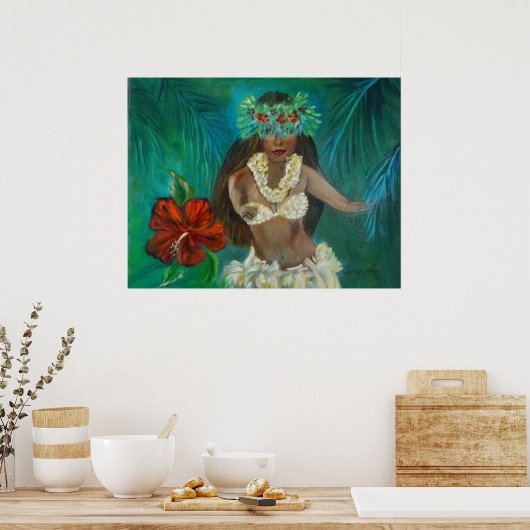 Hula Hips Poster (Küche)