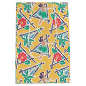 Hula Honig - Gelb - Geschenk-Tasche Mittlere Geschenktüte (Vorderseite)