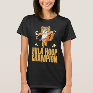 Hula Hoop Champion Dance Workout Übungshubschraube T-Shirt