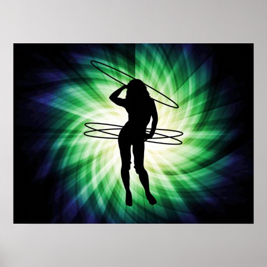 Hula Hoop Girl; Cool Poster (Vorne)