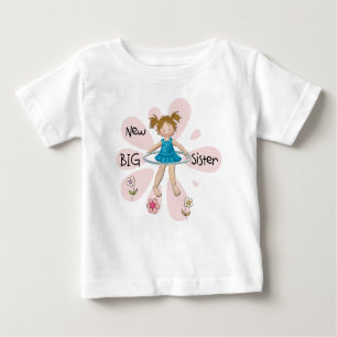 Hula Hoop New Big Sister Baby T-shirt