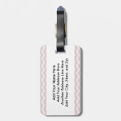 Hula Hoop New Big Sister Gepäckanhänger (Rückseite vertikal)