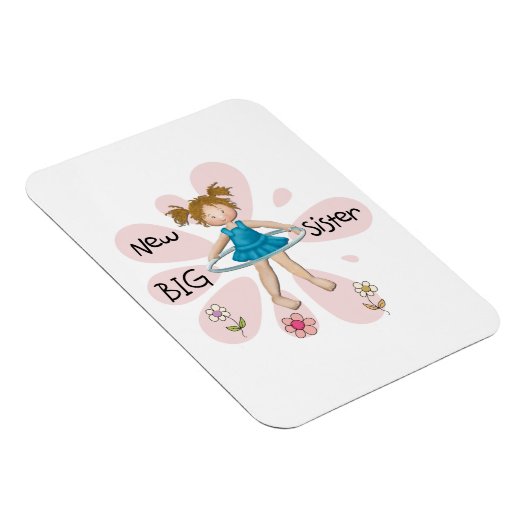 Hula Hoop New Big Sister Magnet (Rechte Seite)
