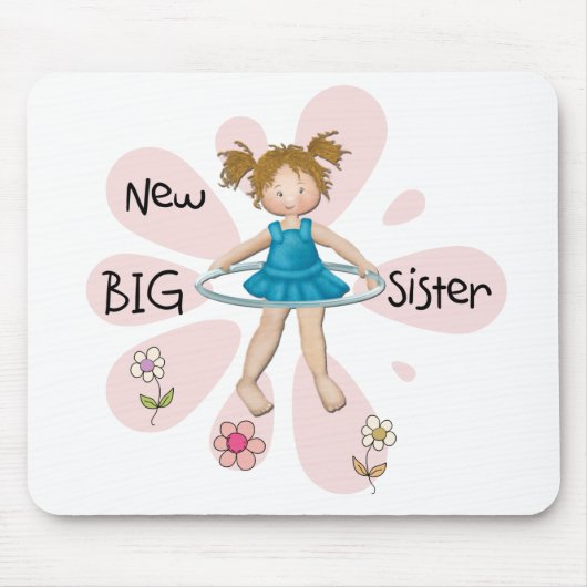 Hula Hoop New Big Sister Mousepad (Vorne)