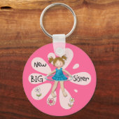 Hula Hoop New Big Sister Schlüsselanhänger (Vorderseite)