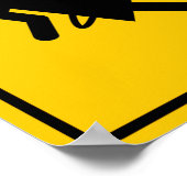 Hula Hoop Zone Highway Poster (Ecke)