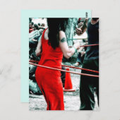 Hula Hoopin Postcard Postkarte (Vorne/Hinten)