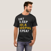 Hula-Hooping essen T-Shirt (Vorne ganz)