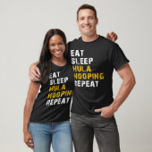 Hula-Hooping essen T-Shirt (Unisex)