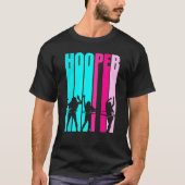 Hula Hooping Girls tanzen mit H T-Shirt (Vorderseite)