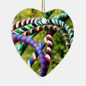 Hula Hooping in der Art Keramik Ornament (Rechts)