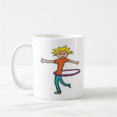 Hula Hooping Kaffeetasse (Links)