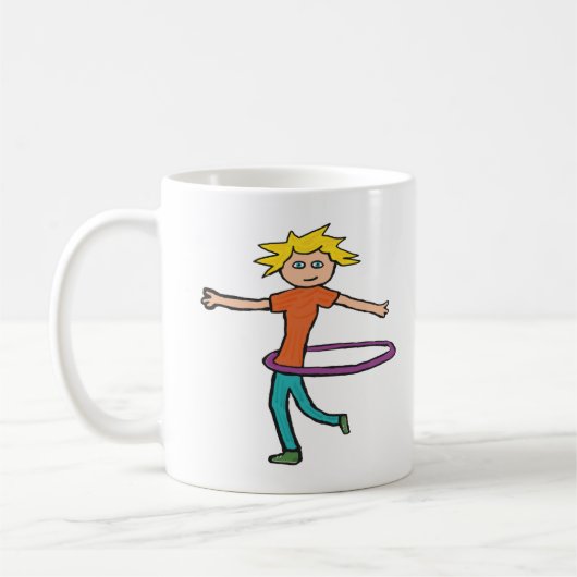 Hula Hooping Kaffeetasse (Links)