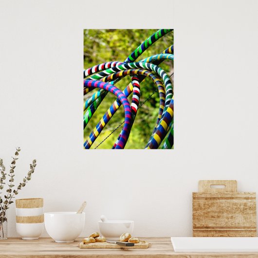 Hula Hoops Poster (Küche)