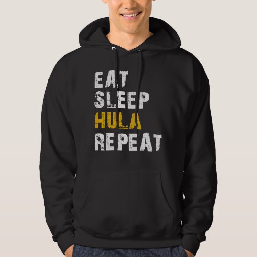 Hula hula hoop essen hoodie (Vorderseite)