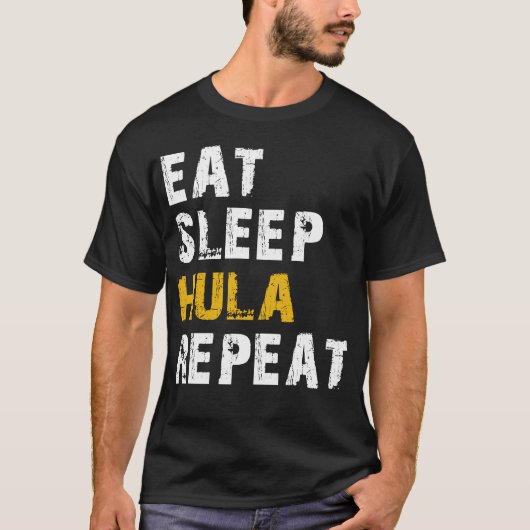 Hula hula hoop essen T-Shirt (Vorderseite)