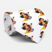 Hula Hula Mädchen Krawatte (Gerollt)