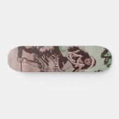 Hula Hula Mädchen Skateboard (Horizontal)