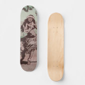 Hula Hula Mädchen Skateboard (Vorderseite)