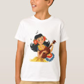 Hula Hula Mädchen T-Shirt (Vorderseite)